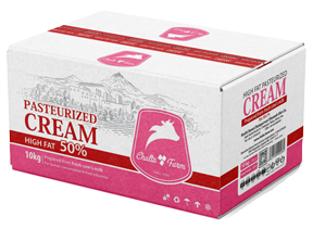 The pasteurized Cream bulk produced by ChaltaFarm (Iran Shameh Shir factory).